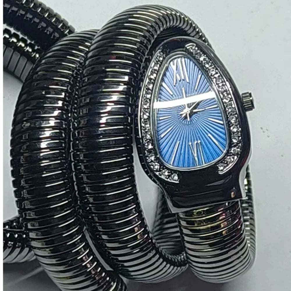 Wrist Wrap Luxury Women Quartz Watch Bracelet